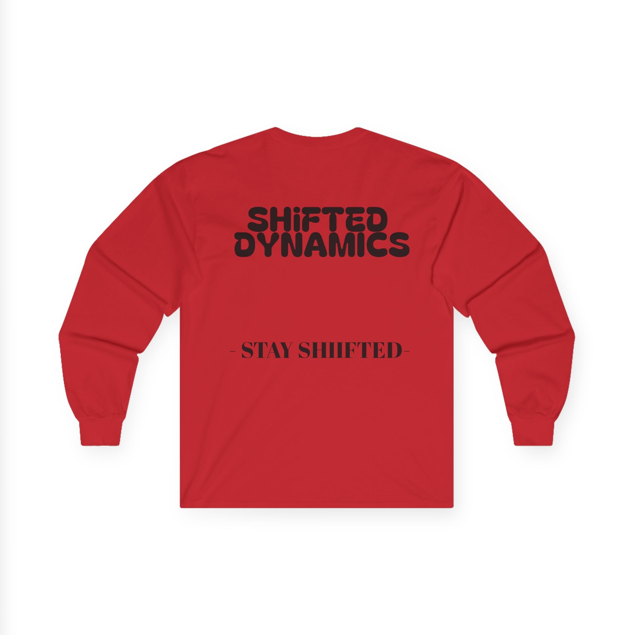 Shifted Dynamics logo long sleeve tee | Stay Shifted graphic shirt