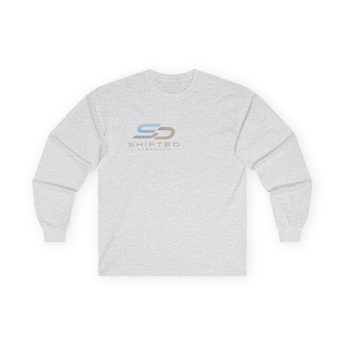 Shifted Dynamics logo long sleeve tee | Stay Shifted graphic shirt