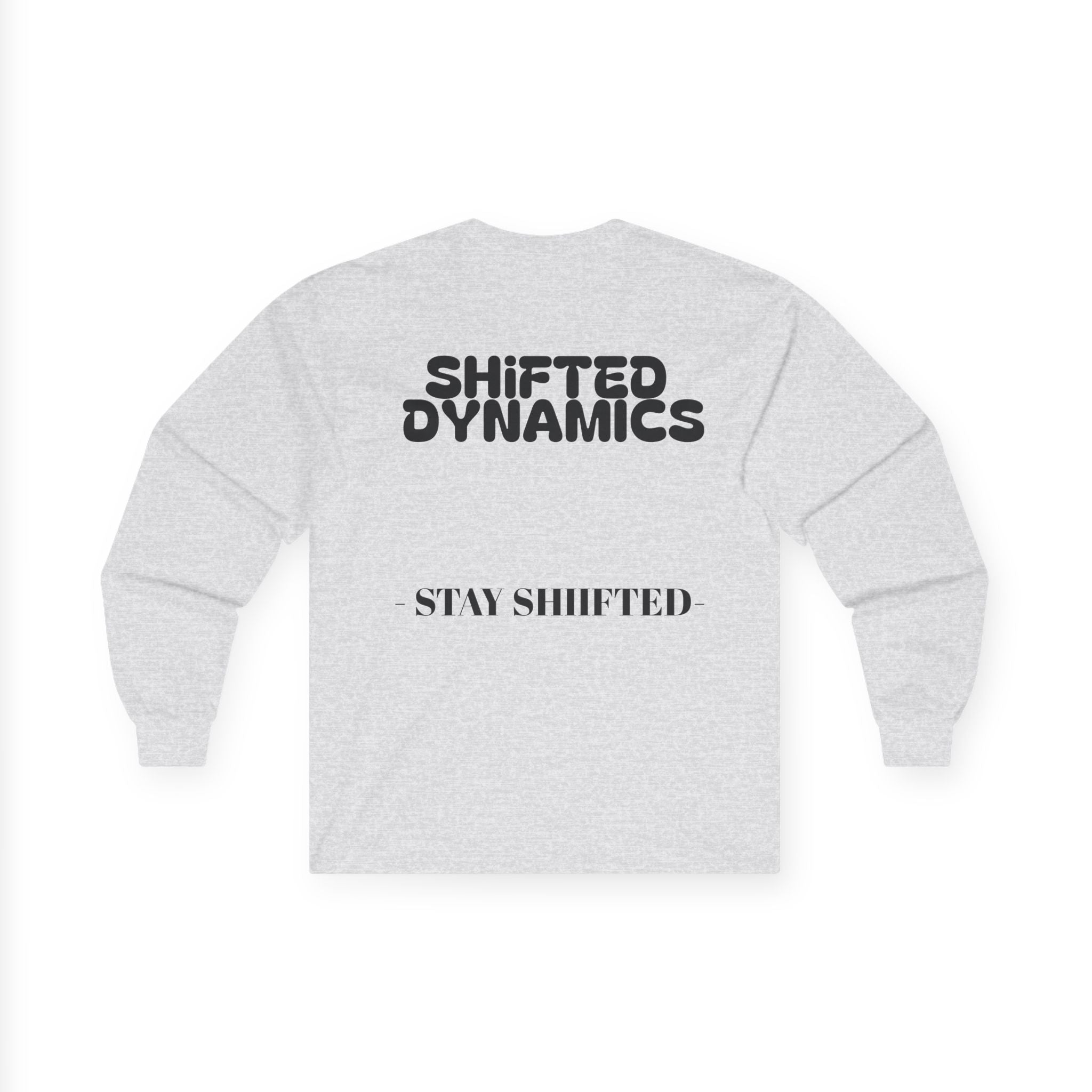 Shifted Dynamics logo long sleeve tee | Stay Shifted graphic shirt