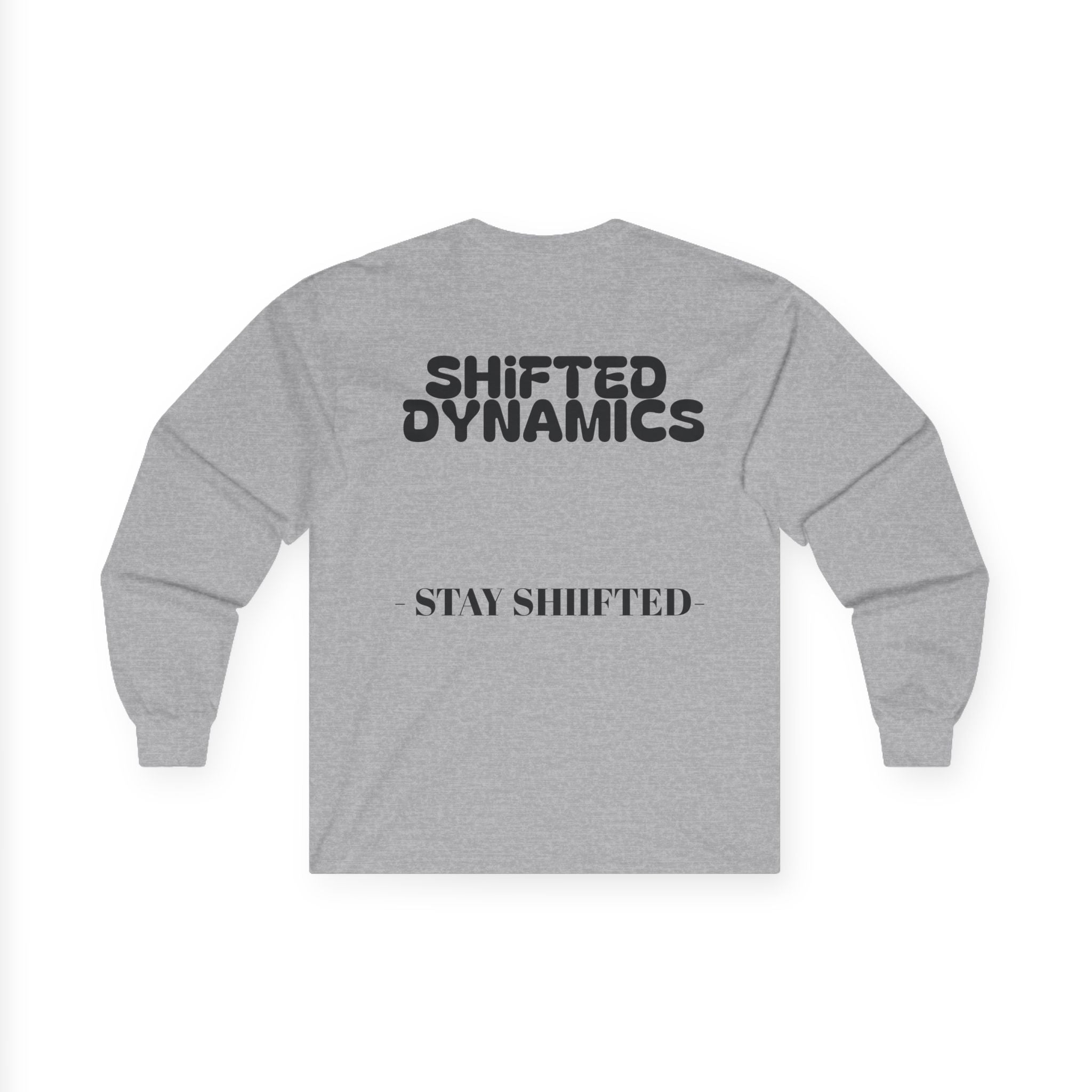 Shifted Dynamics logo long sleeve tee | Stay Shifted graphic shirt